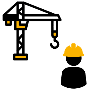 Screenshot of Slinger Signaller  mock test with multiple-choice health and safety questions