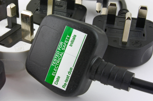 Plug which has successfully been PAT Tested