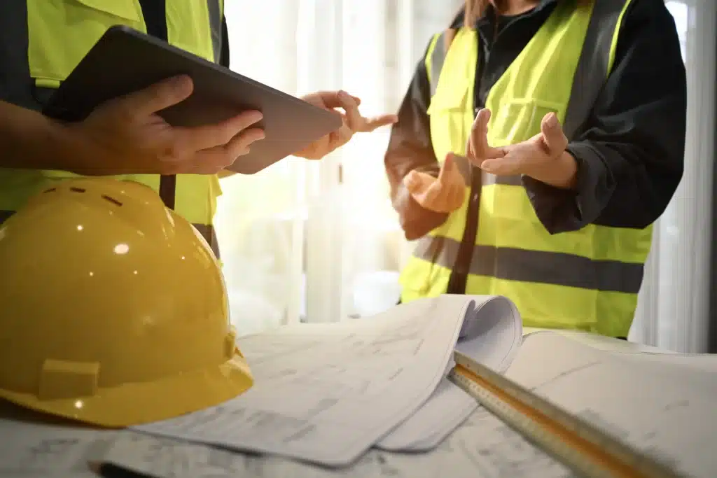 Managers meeting to  discuss CDM Regulations