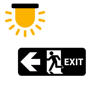 Emergency Lighting Icon
