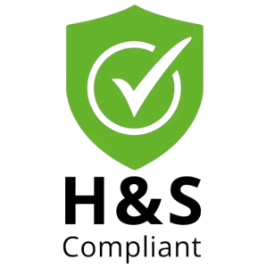 HSE logo signifying UK Health and Safety Executive standards for workplace training