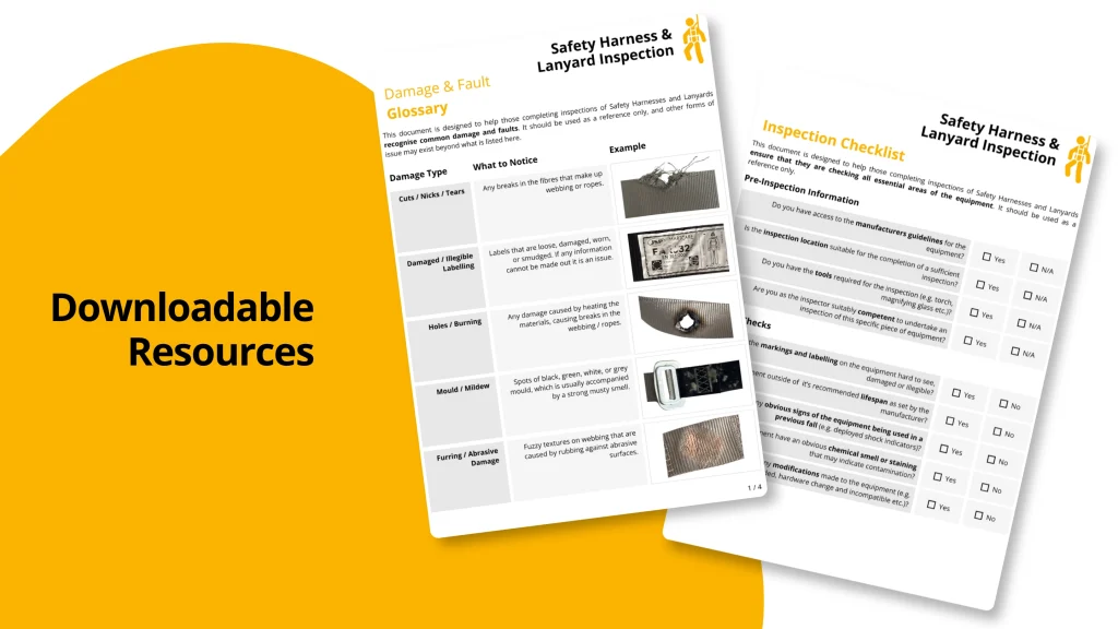 Sample Harness Inspection Course Pages