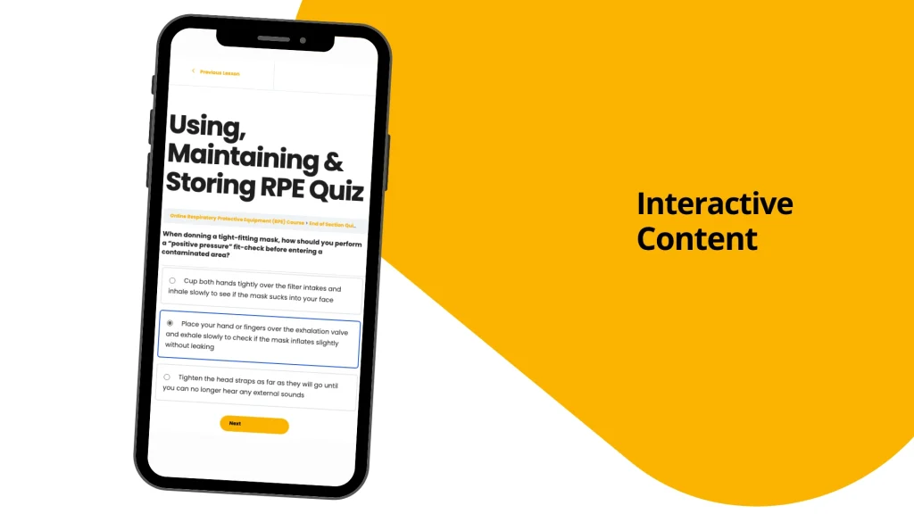 Sample Harness Inspection Course Pages