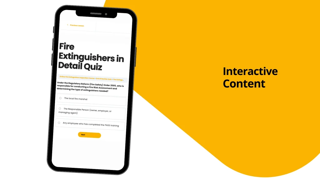 Sample Harness Inspection Course Pages